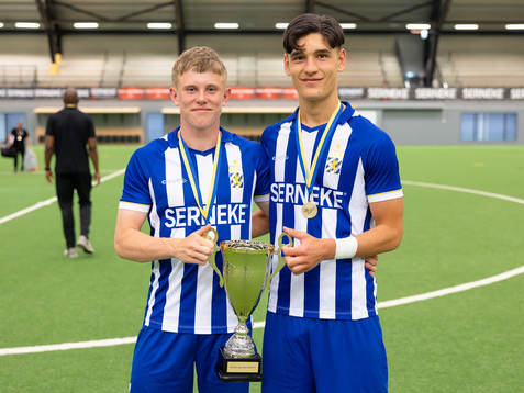 IFK Göteborgs Rasmus Nåfors Dahlin och Leon Dusi med