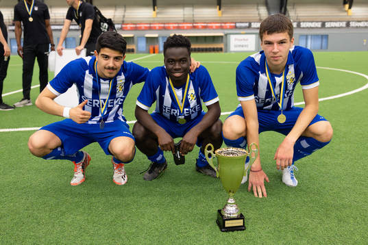 IFK Göteborgs Melvin Koliqi, Assolo Mohamed och Lion