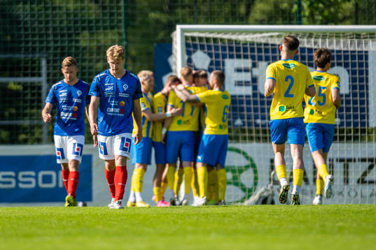 Åtvidabergs FFs Oskar Stejdahl deppar