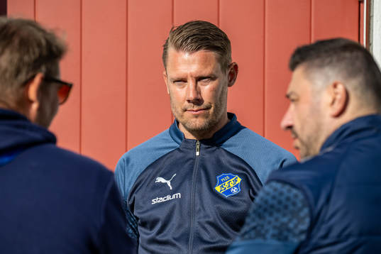 Eskilsminne IFs tränare Patrik Ingelsten