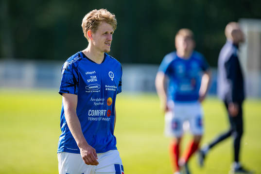 Åtvidabergs FFs Oskar Stejdahl deppar