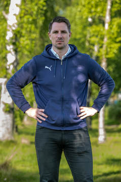 Eskilsminne IFs sportchef Adrian Andersson