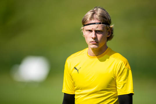 Eskilsminne IFs målvakt Elliot Nilsson