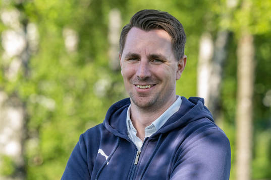 Eskilsminne IFs sportchef Adrian Andersson