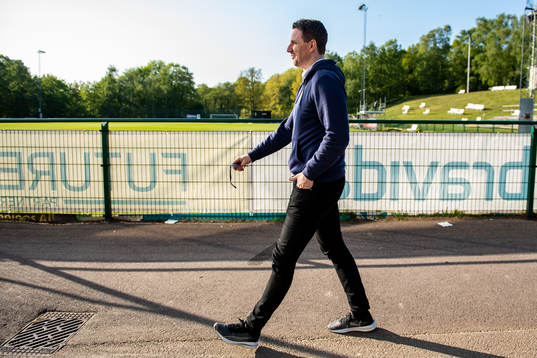 Eskilsminne IFs sportchef Adrian Andersson