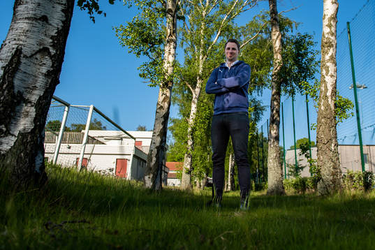 Eskilsminne IFs sportchef Adrian Andersson