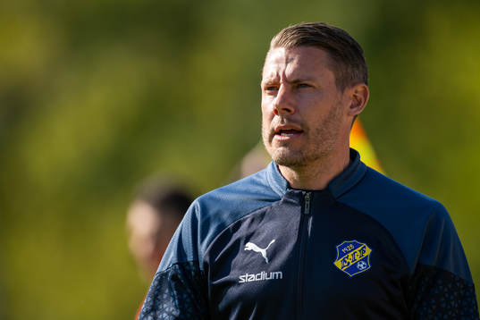 Eskilsminne IFs tränare Patrik Ingelsten