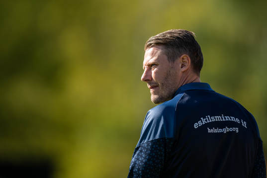 Eskilsminne IFs tränare Patrik Ingelsten