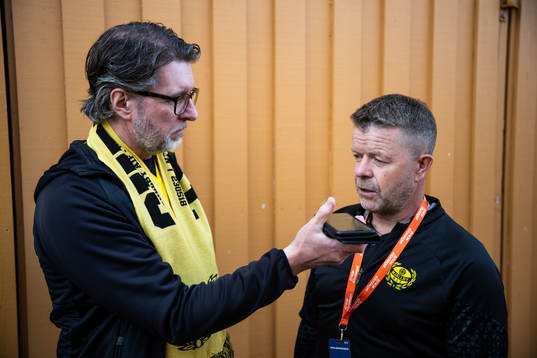 Mjällbys tränare Anders Torstensson