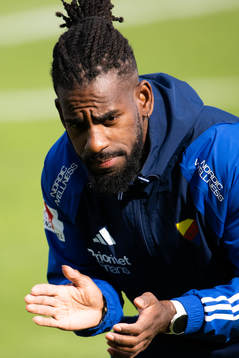 Djurgårdens fystränare Fernando Holmqvist-Amu