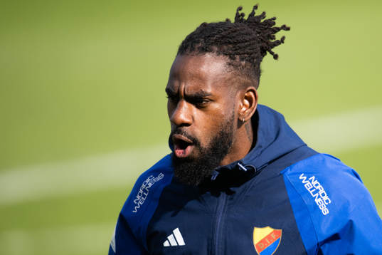 Djurgårdens fystränare Fernando Holmqvist-Amu