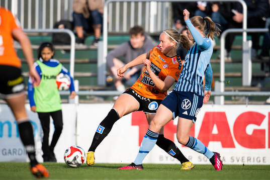 Kristianstads Hlin Eiriksdottir och Djurgårdens Matilda