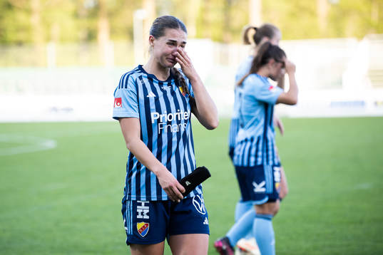 Djurgårdens Lova Lundin deppar