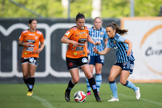 Kristianstads Josefin Harrysson och Djurgårdens Tilde