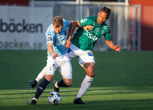 Gefles Christoffer Aspgren och Brages Seth Hellberg