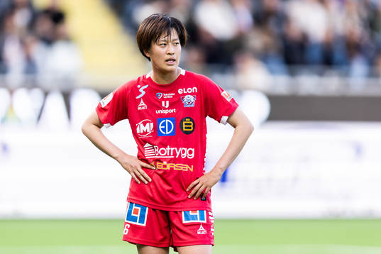 Linköpings Saori Takarada deppar