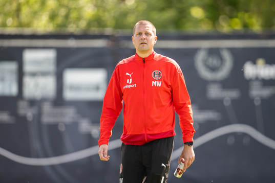 Hittarp IKs tränare Mikael Wickander
