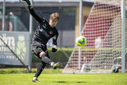 Hittarp IKs målvakt Johan Bengtsson