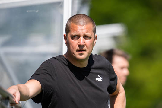 Hittarp IKs tränare Mikael Wickander