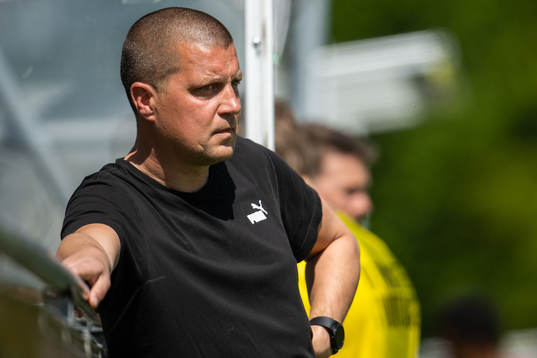 Hittarp IKs tränare Mikael Wickander