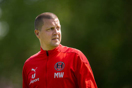Hittarp IKs tränare Mikael Wickander