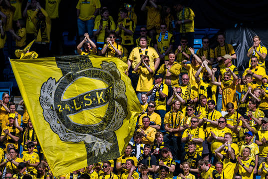 Spectators in the stands