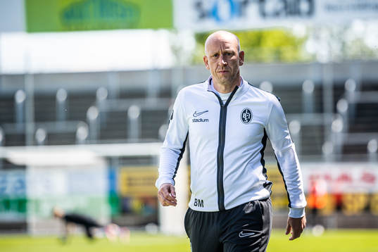 Landskronas tränare Billy Magnusson