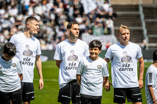 Landskronas Robin Dzabic, Alexander Tkacz och Edvin