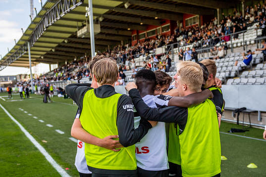 Landskronas Ousmane Diawara jublar