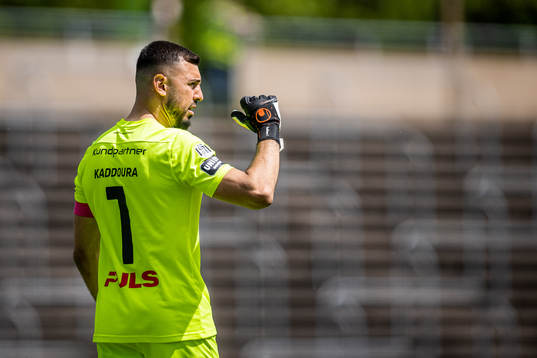 Landskronas målvakt Amr Kaddoura