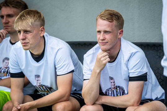 Landskronas Emil Lindman och David Edvardsson
