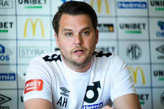 Degerfors tränare Andreas Holmberg