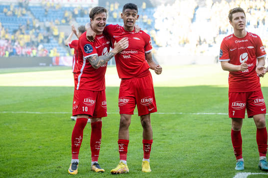 Frederik Lindbøg Børsting, Japhet Sery Larsen and Mathias
