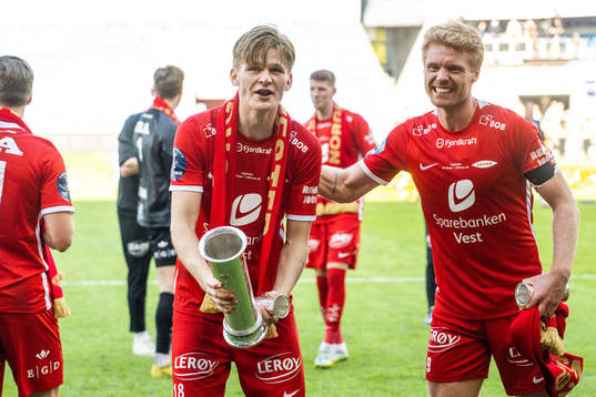 David Møller Wolfe and Sivert Heltne Nilsen of Brann