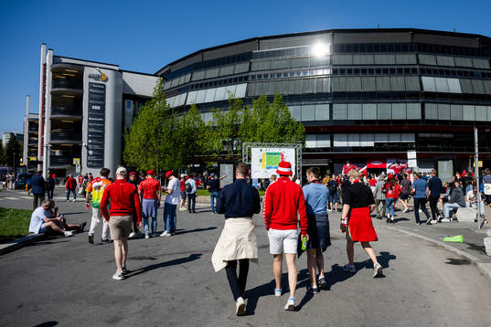 General exterior view of Ullevaal stadion