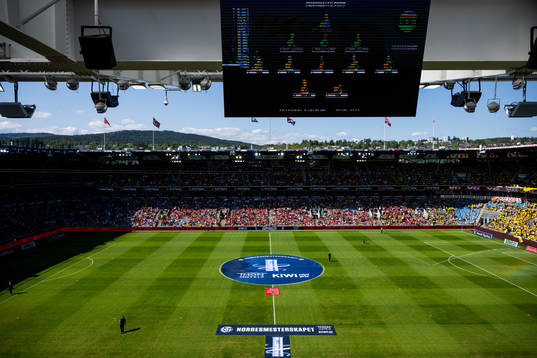 General interior view of Ullevaal stadion