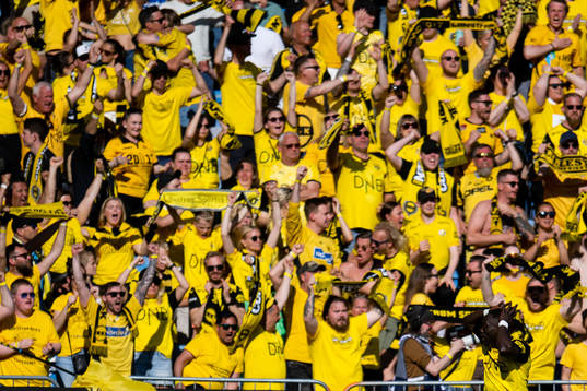Akor Adams of Lillestrøm reacts