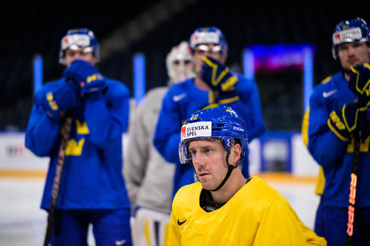 Patrik Nemeth of Sweden at a practice session