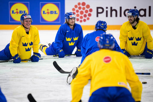 Fabian Zetterlund, Marcus Sörensen and Dennis Everbergof