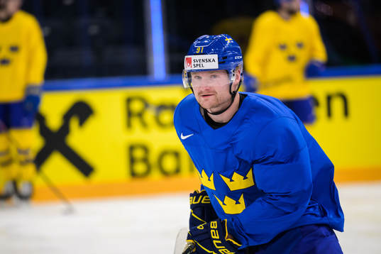 Carl Grundström of Sweden at a practice session
