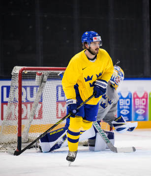 Timothy Liljegren of Sweden at a practice session