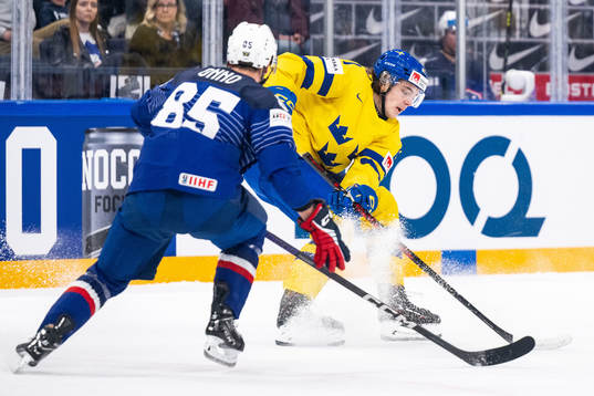 Lucien Onno of France and Leo Carlsson of Sweden