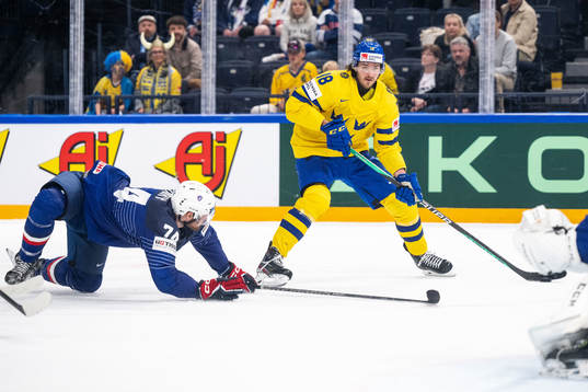 Thomas Thiry of France and Dennis Everberg of Sweden