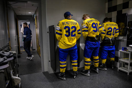 Lukas Bengtsson, Carl Grundström and André Petersson of