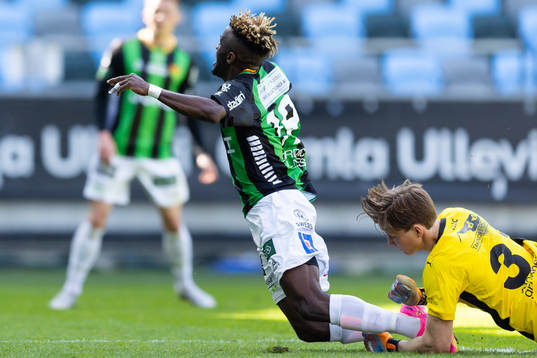 GAIS Richard Emeka Friday faller