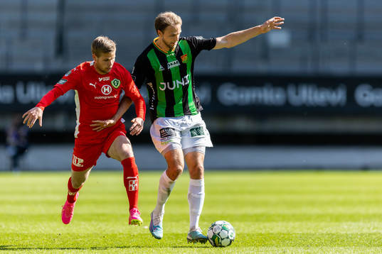Jönköpings Södras Anton Thorsson och GAISs Gustav