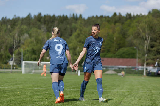 Malmö FFs Malin Gunnarsson och Madeleine Hejde