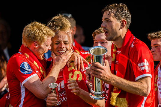 Sivert Heltne Nilsen and Ruben Kristiansen of Brann