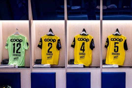 The shirt of Mads Hedenstad Christiansen, Lars Ranger,
