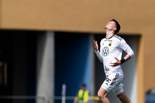 Östersunds Myroslav Mazur deppar